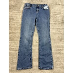 The Childrens Place Girl's 14 Bootcut Denim Blue Jeans Casual